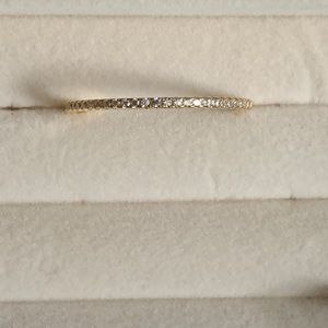 cute gold plated ring